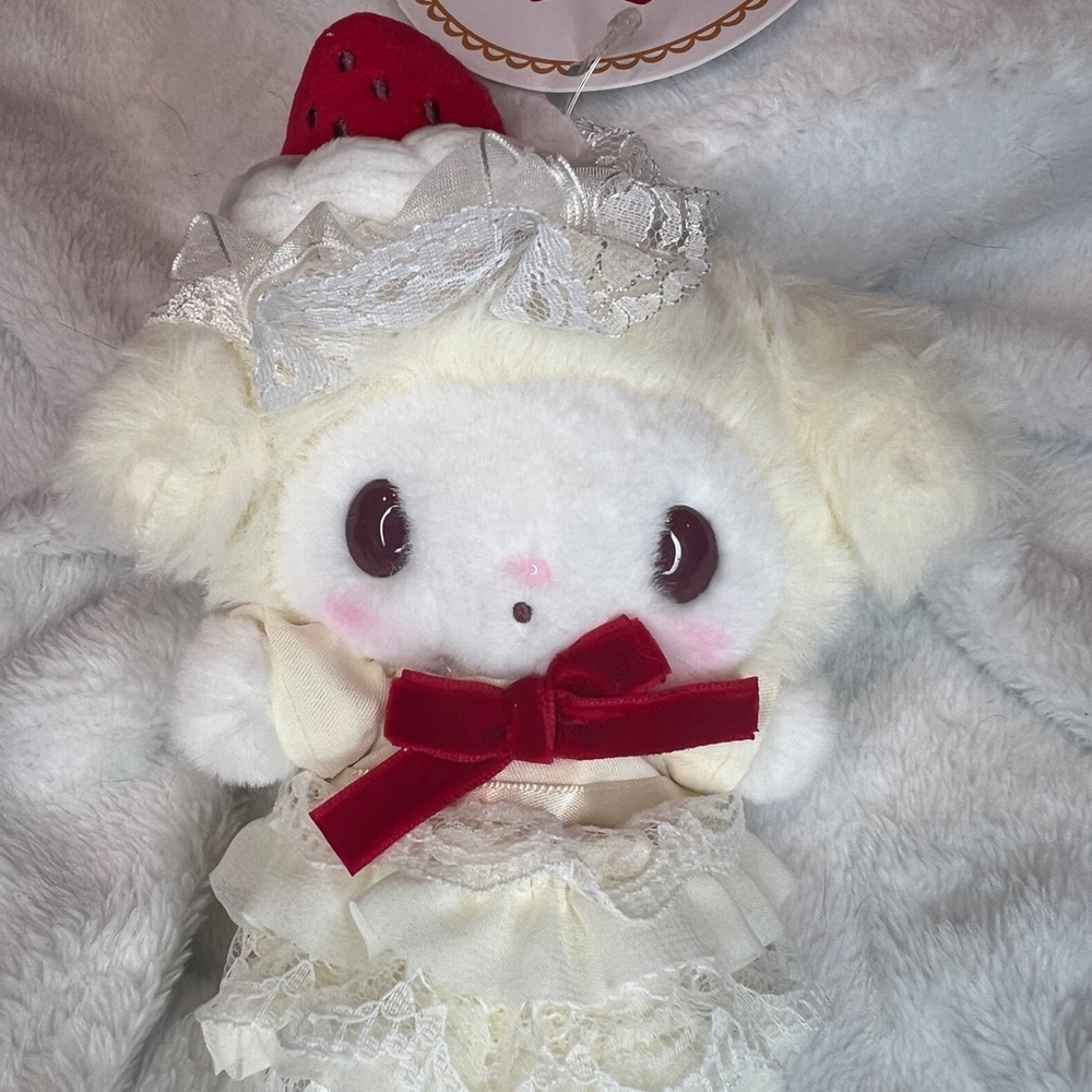 My Melody Sanrio Shortcake Design Bag keychain